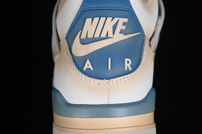 AIR JORDAN 4 RETRO WHITE/MILITARY BLUE-NEUTRAL GREY 308797-105