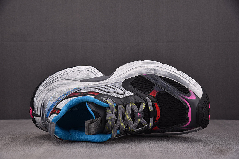 BALENCIAGA Black&Red Platform Sneaker