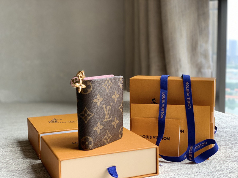 LV Charms Pocket Wallet Monogram