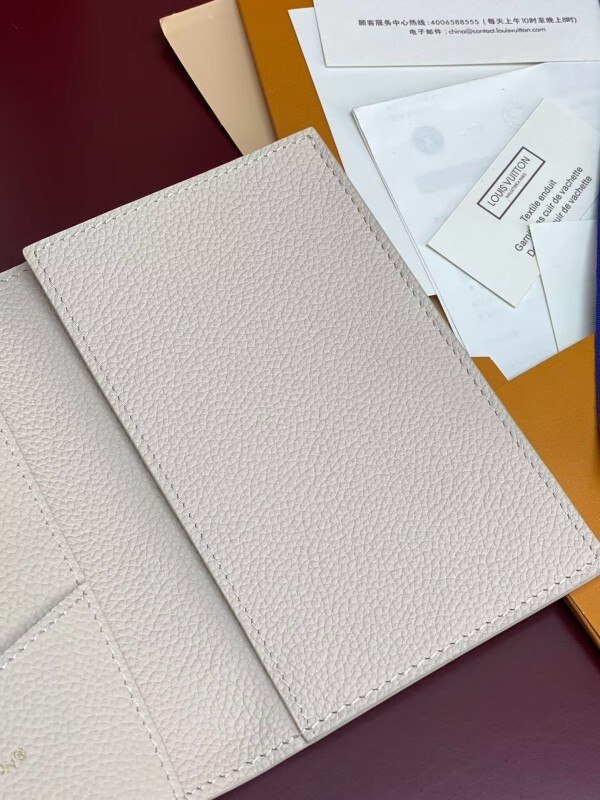 Passport Cover Monogram Empreinte Leather