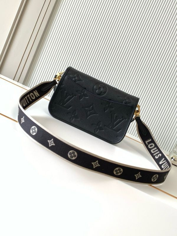 LV Diane Monogram Empreinte Leather