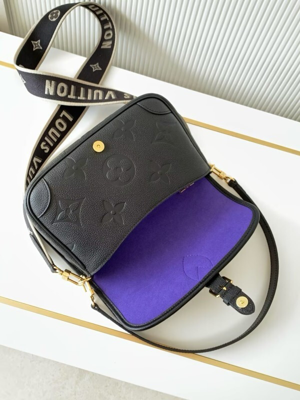 LV Diane Monogram Empreinte Leather