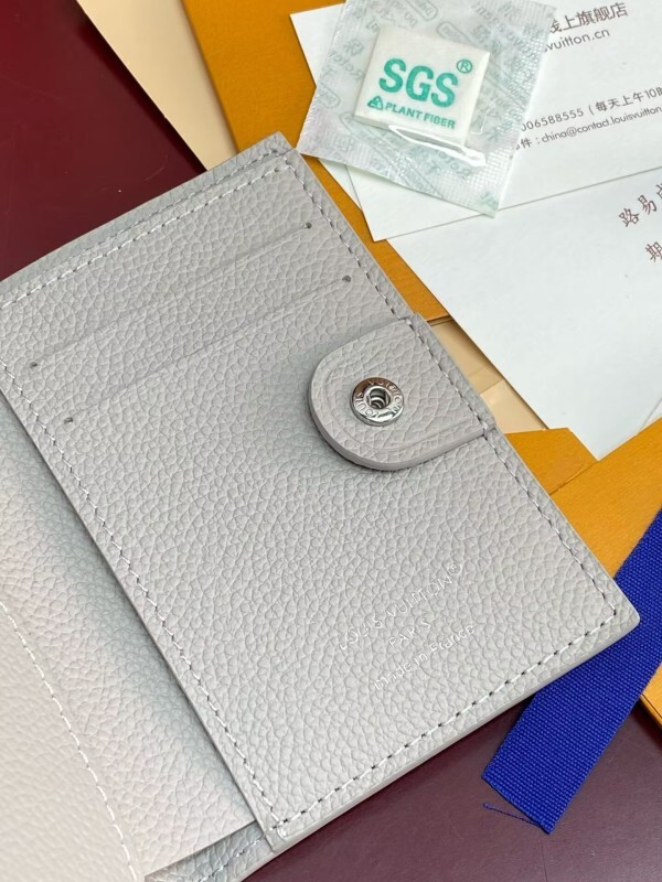 Lisa Wallet Bicolor Monogram Empreinte Leather