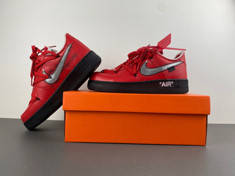 Nike Air Force 1 Low x Off-White “University Red”