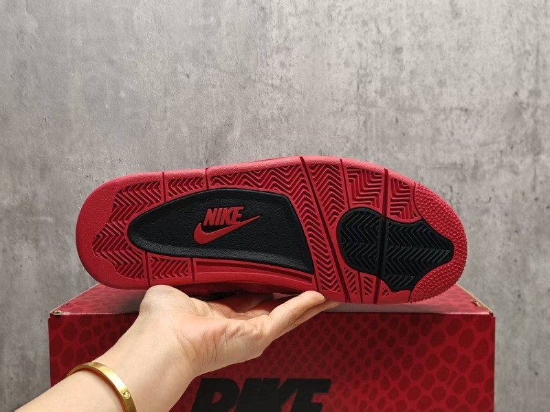 Nigel Sylvester x AJ 4 Red Mamba Shoes Sneakers – nk0004681