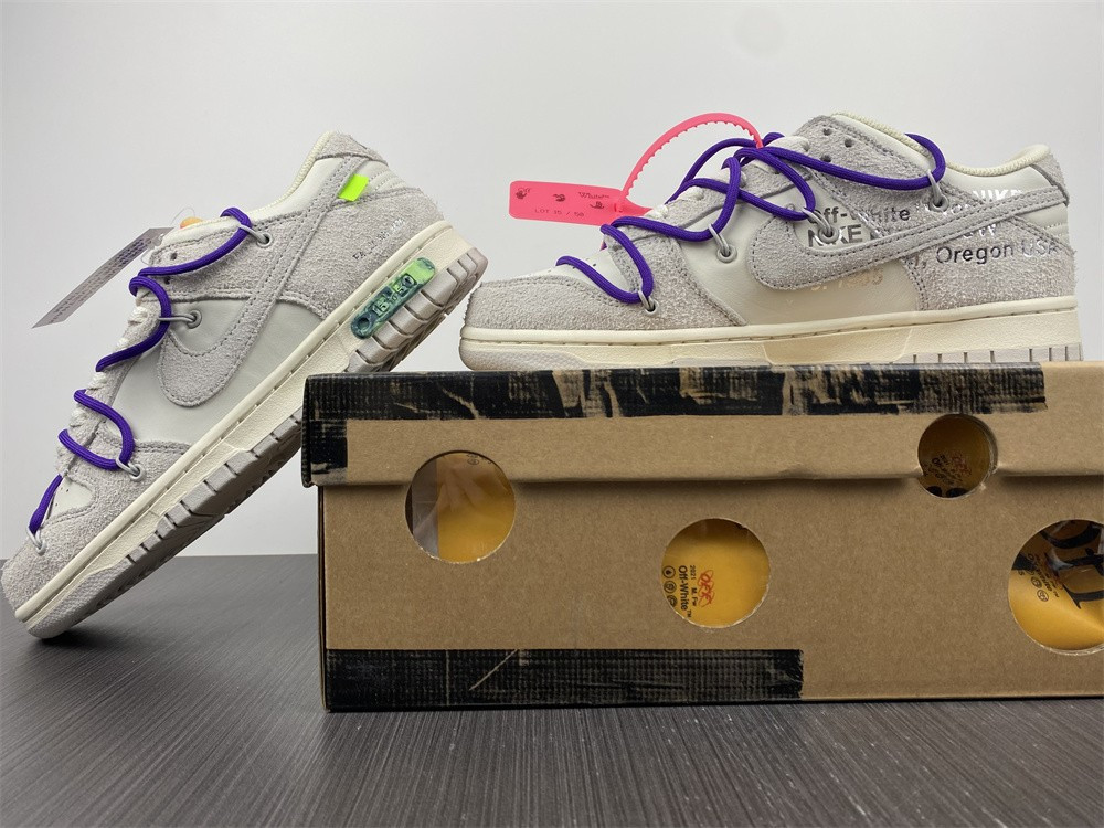 NIKE DUNK LOW OW LOT 15 OF 50 DJ0950-101