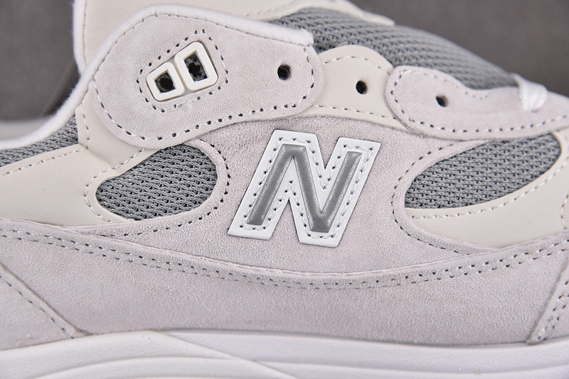 New Balance M992NC White Silver
