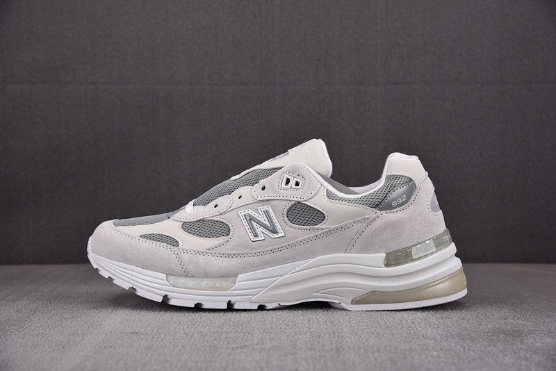 New Balance M992NC White Silver