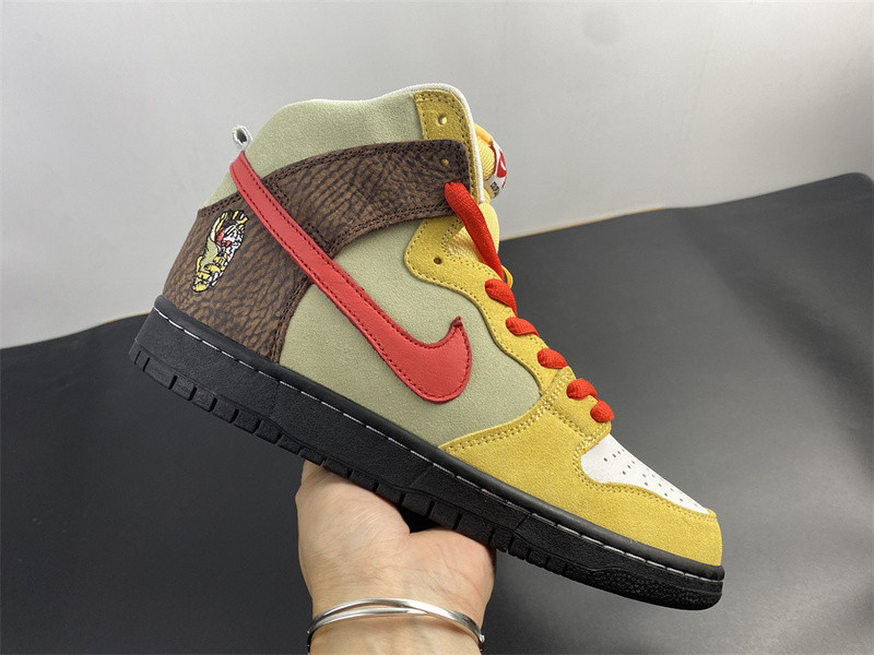 COLOR SKATES X Nike SB DUNK HIGH KEBAB AND DESTROY CZ2205-700