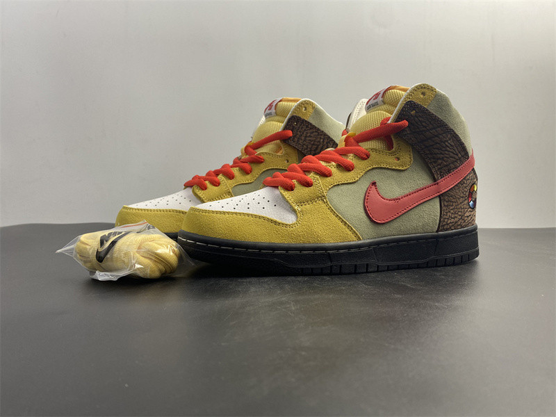 COLOR SKATES X Nike SB DUNK HIGH KEBAB AND DESTROY CZ2205-700