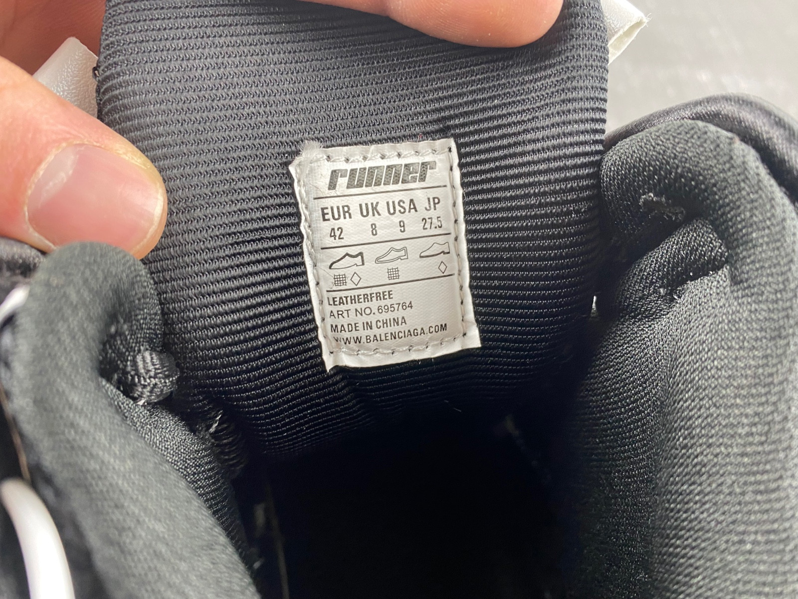 Ba*len*cia*ga runner 695764 w3rh2 9918