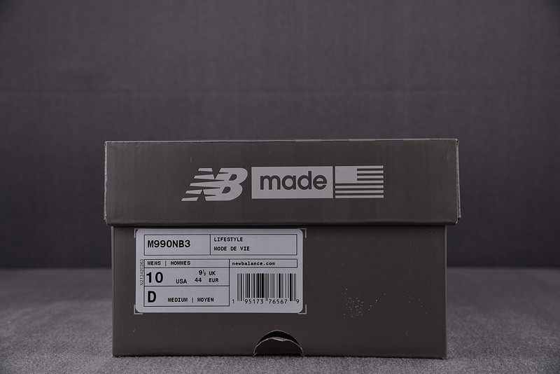 New Balance 990v3 MiUSA Navy Denim - M990NB3