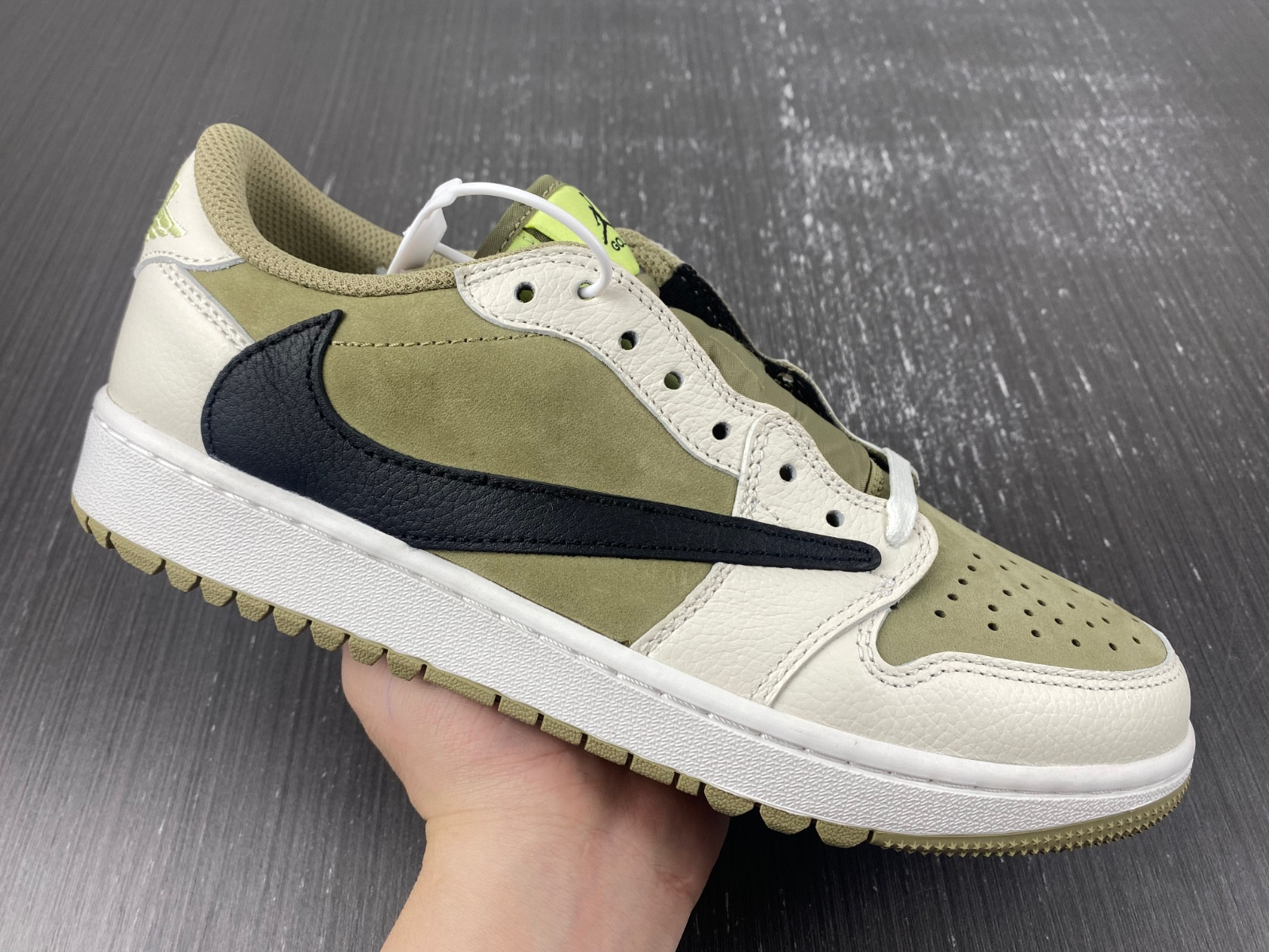 Travis Scott x Air Jordan 1 Low Golf FZ3124-200
