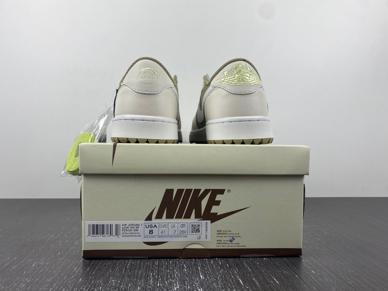 Travis Scott x Air Jordan 1 Low Golf FZ3124-200