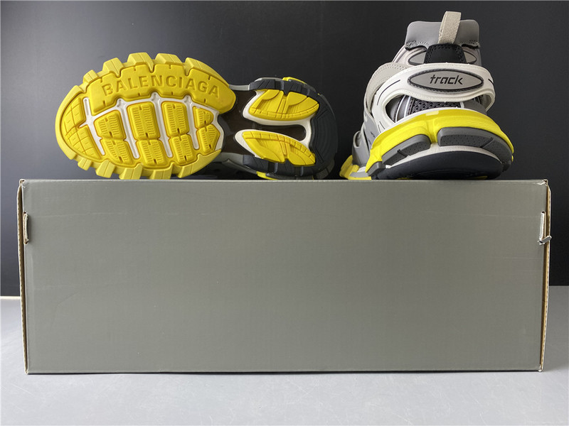 Ba*len*cia*ga tess s. gomma sneakers white gray orange 542023 w1gb7 2018