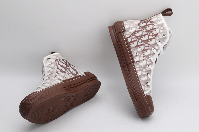 D B23 HIGH-TOP SNEAKERS