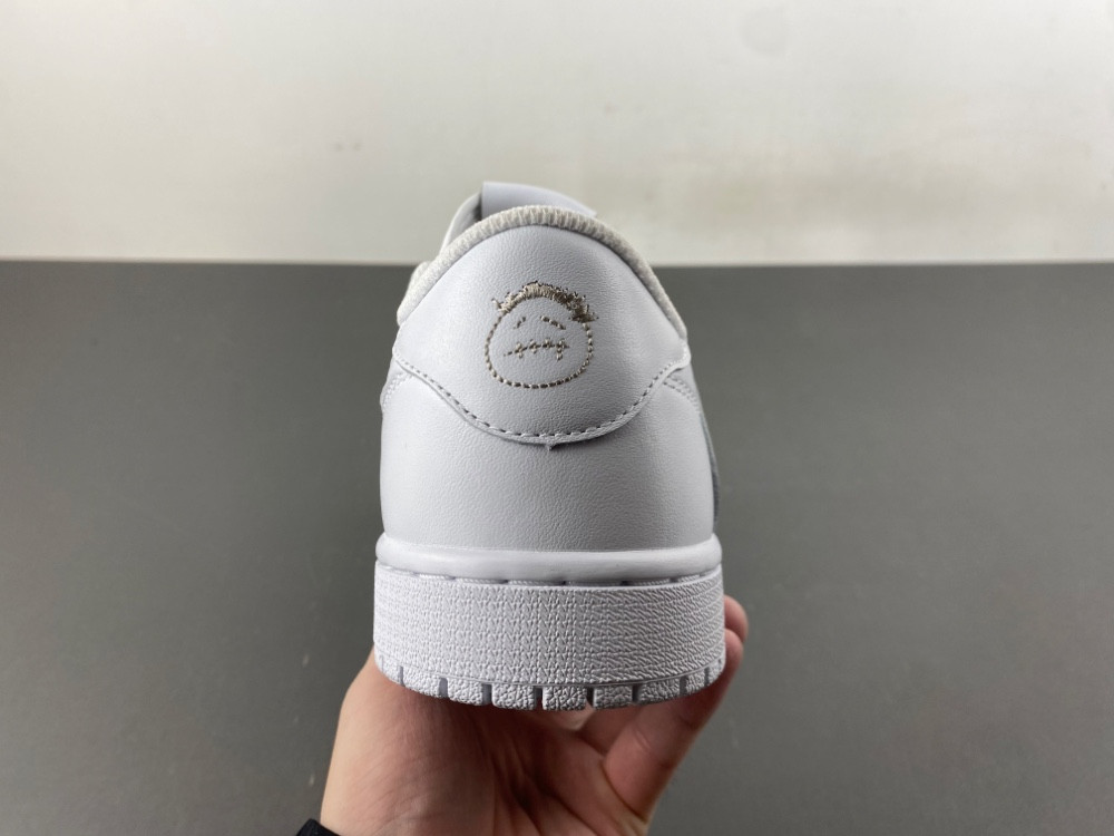 Air Jordan 1 Retro Low OG Travis Scott White Part TD1228-111