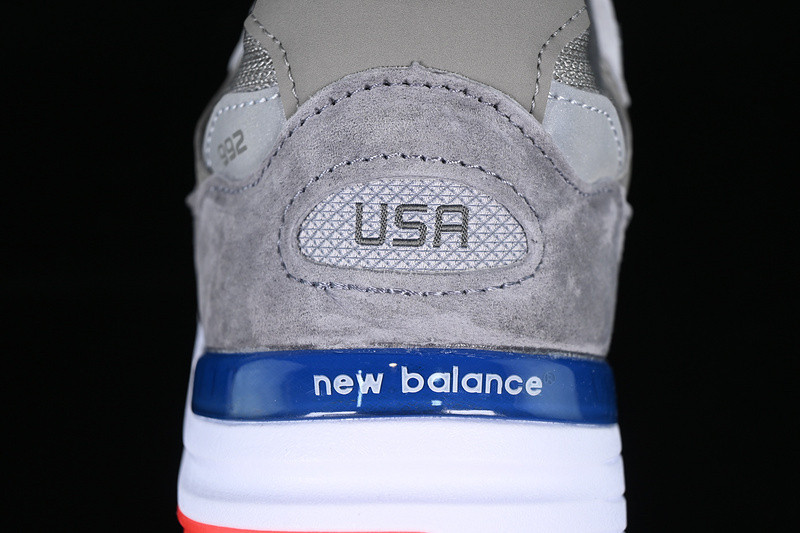 New Balance 992 Grey Blue Red Men