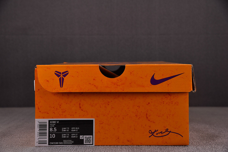 NIKE ZOOM KOBE VI PROTRO MAMBACITA CW2190-501