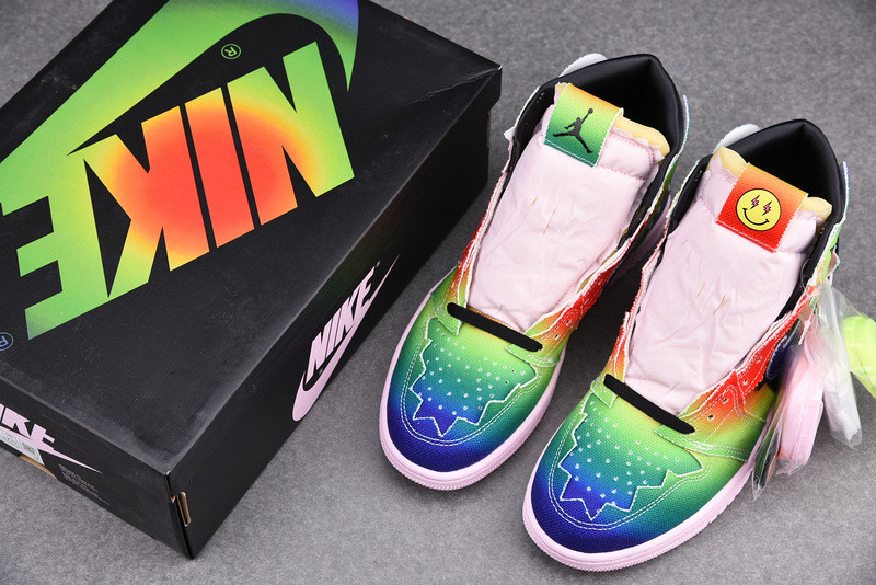 J BALVIN’S AIR JORDAN 1 DC3481-900