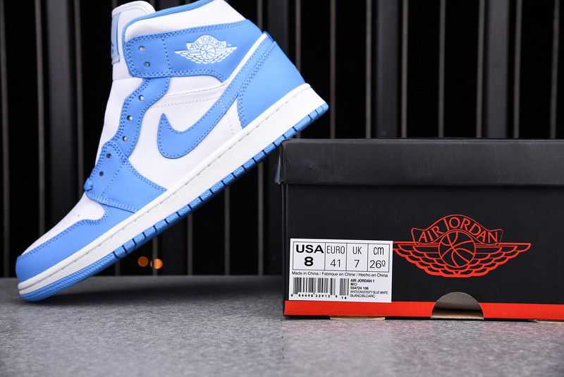 Air Jordan 1 Mid UNC AJ1 554724-106