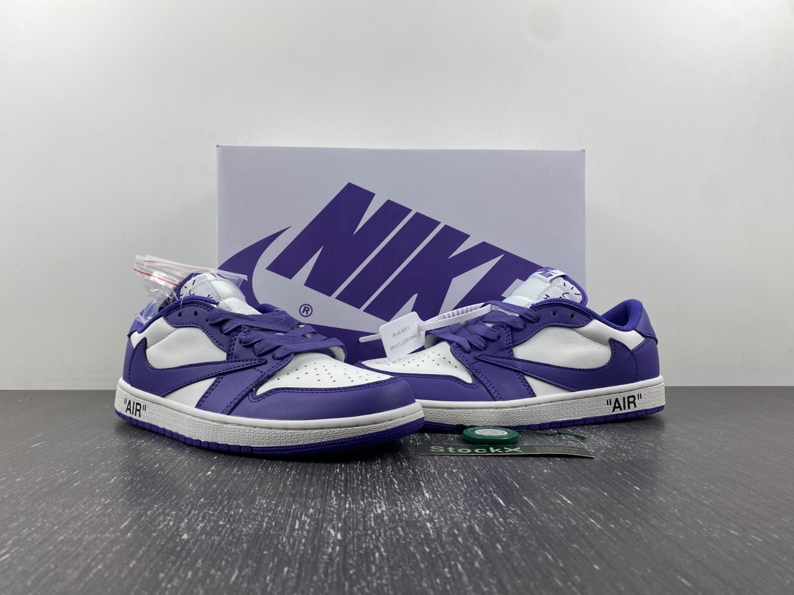 OFF-WHITE x Travis Scott x Air Jordan 1 OW DM7890-386